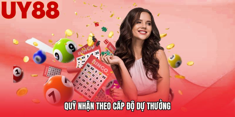 Quỹ nhận theo cấp độ dự thưởng